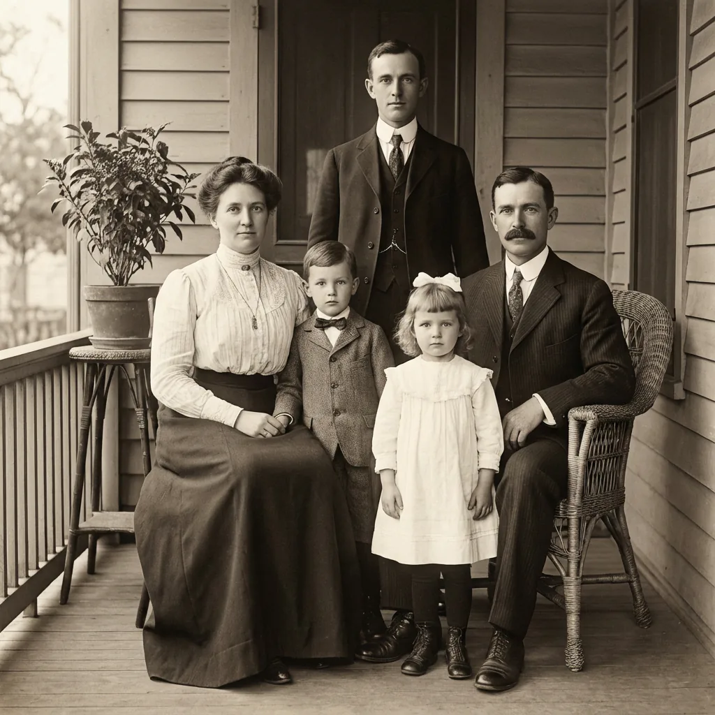Photo restoration example showing before and after with Nano Banana Pro